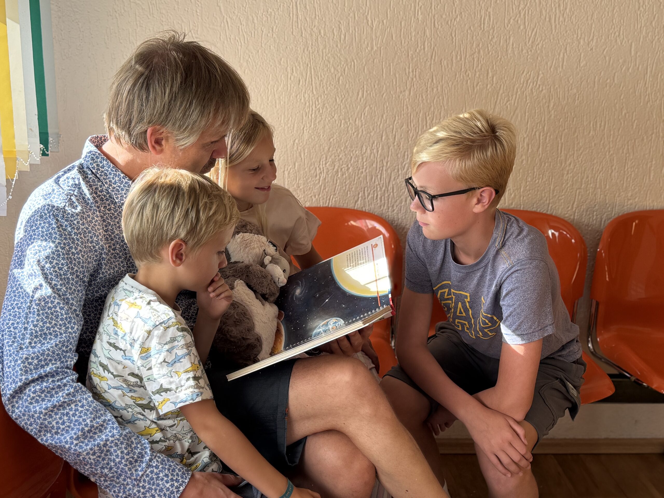 Wartebereich der Kinderarzt Praxis Velbert